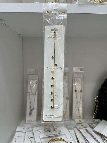 Бижутерия: Hər birinin qiyməti:) Məhsul: 316L paslanmayan poladdan zərgərlik — 1