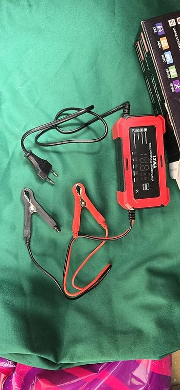 12V 6A Ağıllı Akumulator Şarj Cihazı – Model SWT-3550 - Avtomobil və