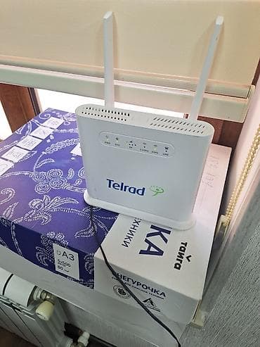 router mi: Telrad CPE12102-SJ 4G Wi‑Fi router Xüsusiyyətlər: - 4G LTE CPE – SIM — 4