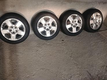16 şam disk: Opel original 5 kollu yüngül lehimli disklər və şin komplekti - — 1