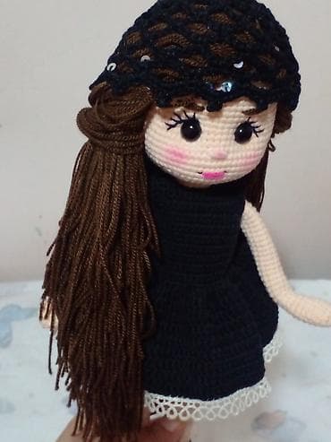 uşaq oyuncaqlar: Əl işi amigurumi toxunma kuklalar - Material: yumşaq akril/iplik — 5