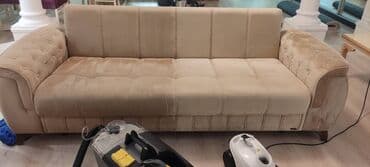 Lalə Təmizlik Xidməti 🌷 Yumşaq mebellərin yerində yuyulması ✅ Divan