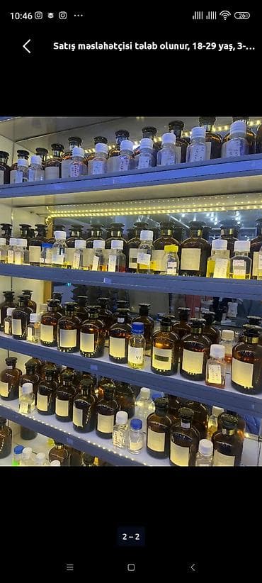 vitrin ətir: Satiş təmsilçisi tələb olunur! Nərimanov metrosunun tam önünde — 2