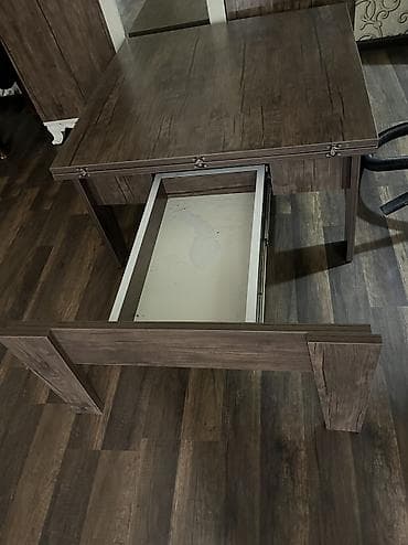 jurnal masalar: Jurnal masası, İşlənmiş, Transformer, Laminat, Kvadrat masa — 3