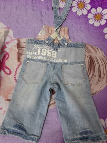 kişilər üçün cins kostyumlar: Джинсы, Унисекс, 9 - 12 мес., Mothercare — 1