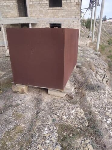 su kranları: Metal su/yanacaq çəni - Material: qalın divarlı polad - Forma — 1