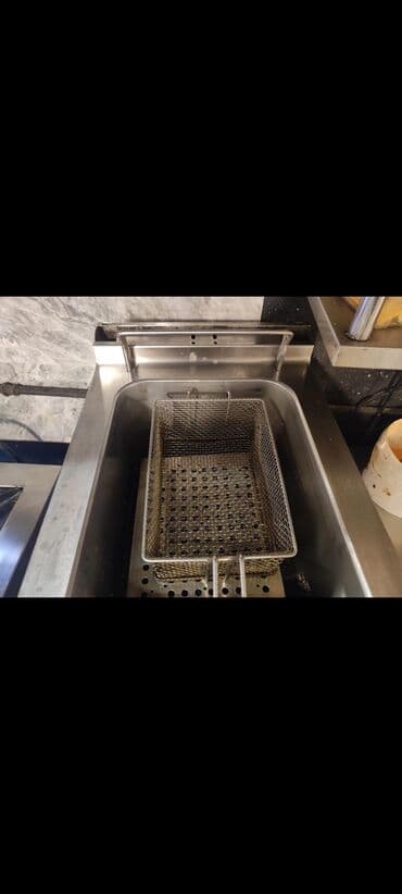 semicka aparati: Izqara *SEVA XİRDALAN* Turkiyənin İnoksan firmasinin 1gozlu fritoz — 2