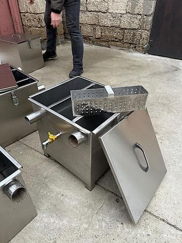 İstehsal avadanlığı: YAĞ TUTUCU (GREASE TRAP) NƏ ÜÇÜNDÜR? Yağ tutucu restoran, kafe — 6