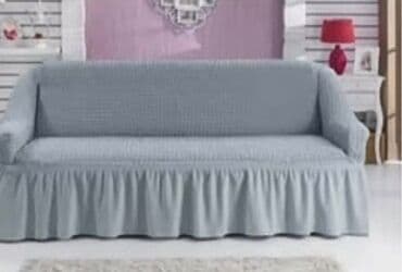 Qab-qacaq və mətbəx ləvazimatları: Divan üçün rəng - Boz Yataq örtüyü — 1