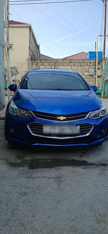 mapet satisi: Chevrolet Cruze sedan – mavi rəng - Kuzov: sedan, parlaq mavi rəng — 2