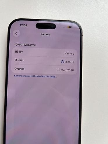 telfolar: IPhone 15 Pro, 256 GB, Natural Titanium, Face ID — 5