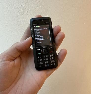 noki 6131: Nokia 5310, rəng - Qara, Düyməli — 3