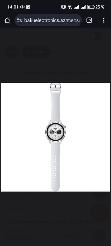 saat qolbağı: Yeni, Smart saat, Xiaomi, Suya davamlı, rəng - Gümüşü — 2