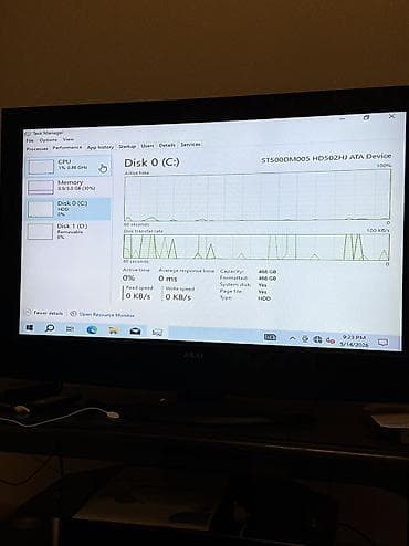 islenmis noutbuklar: Masaüstü kompüter – AMD platforması Texniki xüsusiyyətlər: - Anakart — 6