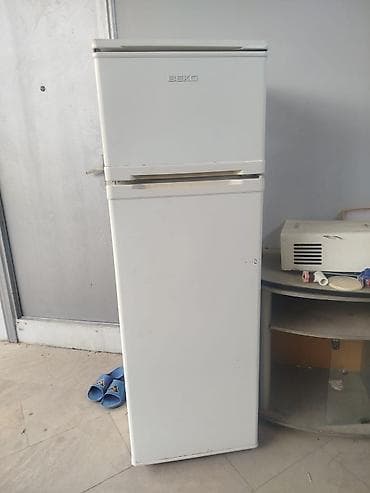 İşlənmiş 2 qapılı Beko Soyuducu Satılır, rəng - Ağ