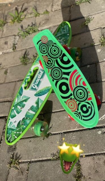 Oyuncaqlar: Skeytbord, Kaykay, Skeyt və Pennyboardlar🛹 🔹️İşıqlı gel təkərlər 💡