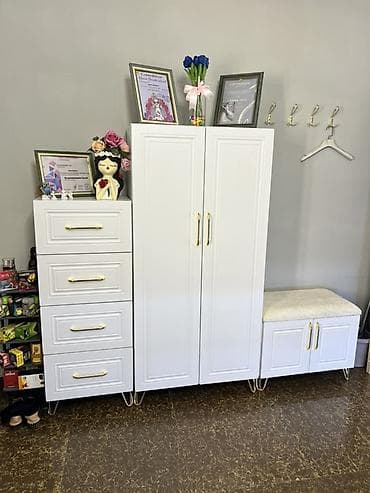 taxta dekorlar: Salon üçün mebel və avadanlıq dəsti Tərkib: - Pedikür üçün podium — 5