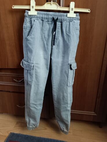 salvarlar qiz ucun: Cins şalvar, Oğlan üçün, 5 - 6 yaş, Calvin Klein — 1