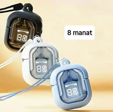 qulaqliq temiri: Yeni Simsiz (Bluetooth) Qulaqcıqlar, rəng - Ağ — 4
