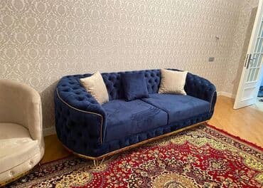 mətbəx divanı: Divan, Açılmayan, Bazasız, Vеlur parça, Şəhərdaxili pulsuz çatdırılma — 9