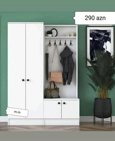 Yeni, Açılan, 2 qapılı Düz dolab, Dəhliz dolabı, Azərbaycan