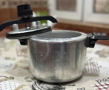 Qazan, rəng - Gümüşü, Alüminium, 3 l, 24 sm, Rusiya — 1