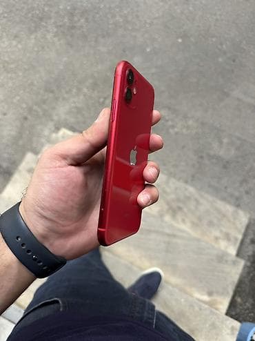 iphone gence: IPhone 11, 64 GB, Qırmızı, Face ID — 6