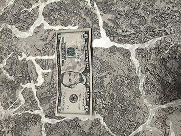 Книги и журналы: ABŞ 5 dollar banknotu - Nominal: 5 USD - Seriya: “MK56633734” — 2