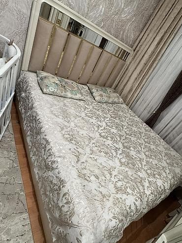 sultan mebel yataq desti: İkinəfərlik çarpayı, Dolab — 1