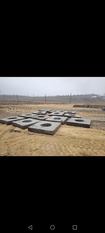 beton panel satisi: Ölcüyə uygun olaraq hər növ quyu və qapaq istehsal olunur. Qoymət — 1