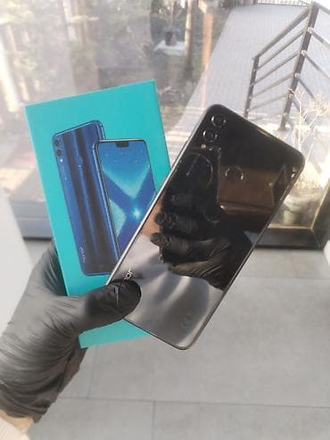 xiaomi not 6 pro: Honor 8X, 64 GB, rəng - Qara, İki sim kartlı — 2