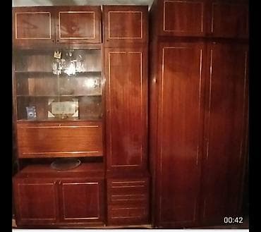 xonca qapilar: Klassik üslubda modul tipli mebel dəsti - Material: taxta/şpon — 1