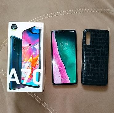 keyslər: Samsung Galaxy A70, 128 GB, rəng - Ağ, Barmaq izi — 3