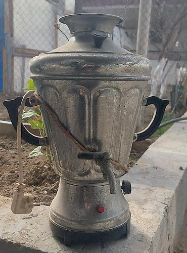 Duxovkalar: Elektrik samovar - Korpus: metal, klassik relyefli dizayn - — 1