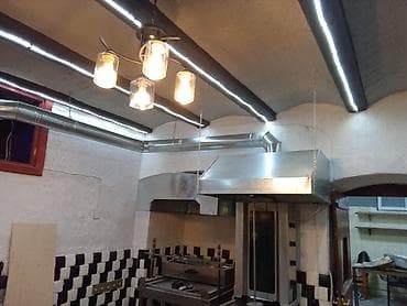 Plitə işləri: Havalandırma işləri və hava kanalları hazırlığı - Qalvanizə olunmuş — 8