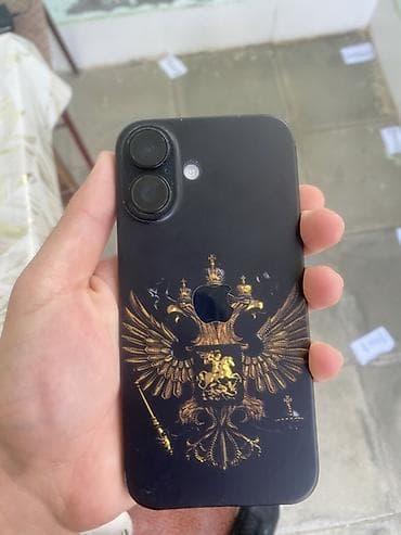 ayfon 16 sade: IPhone 16, 256 GB, Qara, Zəmanət, Face ID — 2