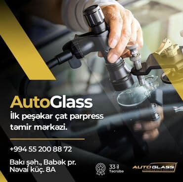 Ötürücü qutuların detalları: Şüşələrdə olan çatların peşəkar təmiri. Bərpa zamanı yüksək — 1