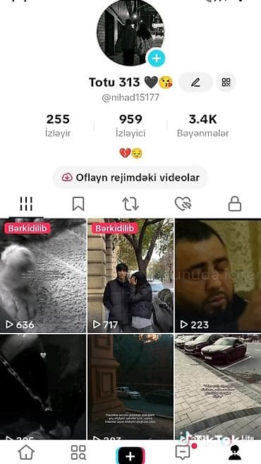 tuk token maska: Xidmət: TikTok hesabı satılır Hesab adı: Totu 313 İstifadəçi adı — 1