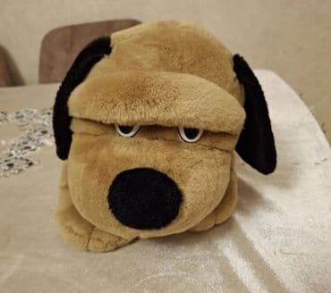 i̇nək yumşaq oyuncaqlar: Məhsul: Yumşaq oyuncaq – it - Material: xəzə bənzər yumşaq plyuş — 4