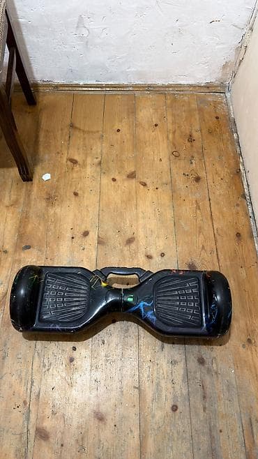 saat ev: Hoverboard – 6.5" iki təkərli, özünü tarazlayan skuter - Korpus: qara — 4