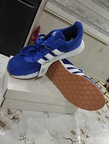 mavi ayaqqabılar: Adidas Run 50s idman ayaqqabısı - Model: adidas Run 50s (etiket — 6