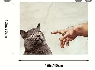 balaca pisik sekilleri: Poster/tablolar – pişik temalı dekorativ çaplar - Motivlər: ulduzlu — 2