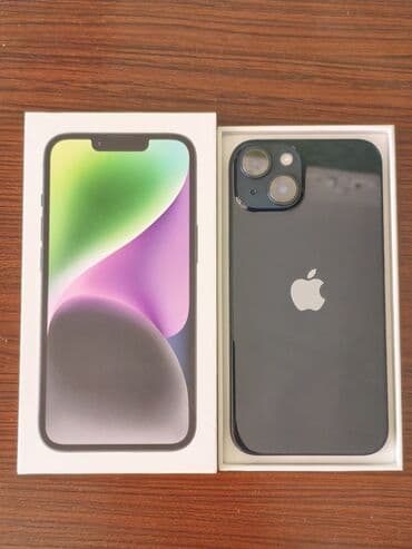 IPhone 14, 128 GB, Qara, Face ID