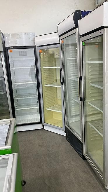 vitrin panel: Vitrin tipli ticarət soyuducuları – Şüşə qapılı, tək kameralı dik — 1