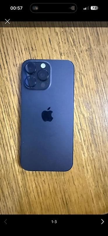 IPhone 16 Pro Max, 512 GB, Black Titanium lalafo.az -da IPhone 16 Pro Max, 512 GB, Black Titanium