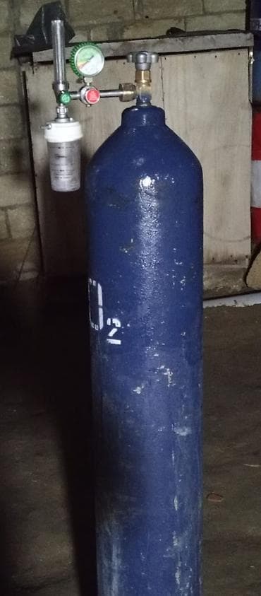 Tibbi geyim: Tibbi oksigen balonu – manometr və axın tənzimləyicisi ilə Məhsul — 2