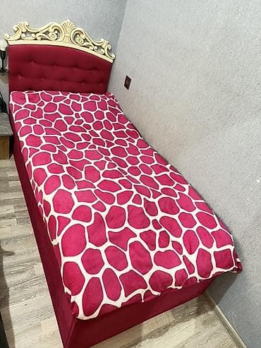 yataş matras: Təknəfərlik çarpayı, Bazalı, Matras ilə, Siyirməsiz — 1
