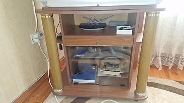 Televizorlar: Samsung katod-şüalı (CRT) televizor və dəbli TV stendi - Brend/model — 2