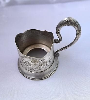 sorba qabi: Stəkanlar, rəng - Gümüşü, 1 əd — 2