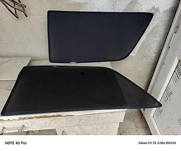 jiquli 011: Qara rəngdə olan bu iki avtomobil pərdəsi, günəş şüalarını bloklamaq — 2